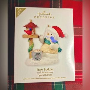 🎄 2012 Hallmark Snow Buddies 15th Anniversary Special Edition Ornament